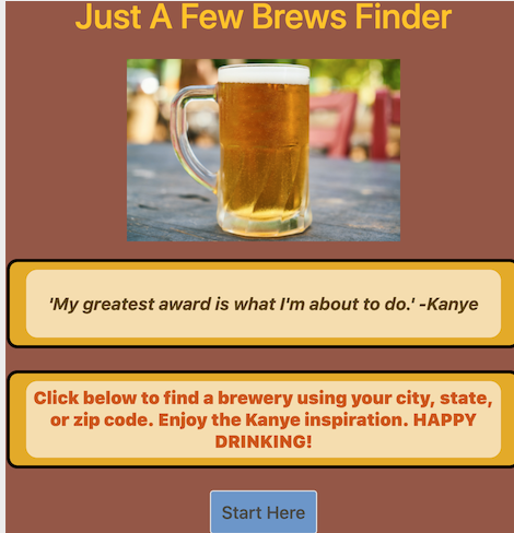 Brewfinder Screenshot